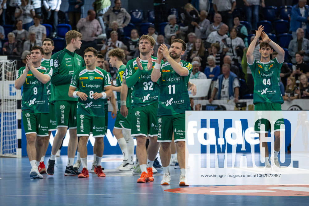 DAIKIN HBL THW Kiel vs SC DHfK Leipzig 28 05 25 Team SC DHfK Leipzig after the match DAIKIN HBL THW Kiel vs SC DHfK Leipzig, Wunderino Arena on 28 05 25
