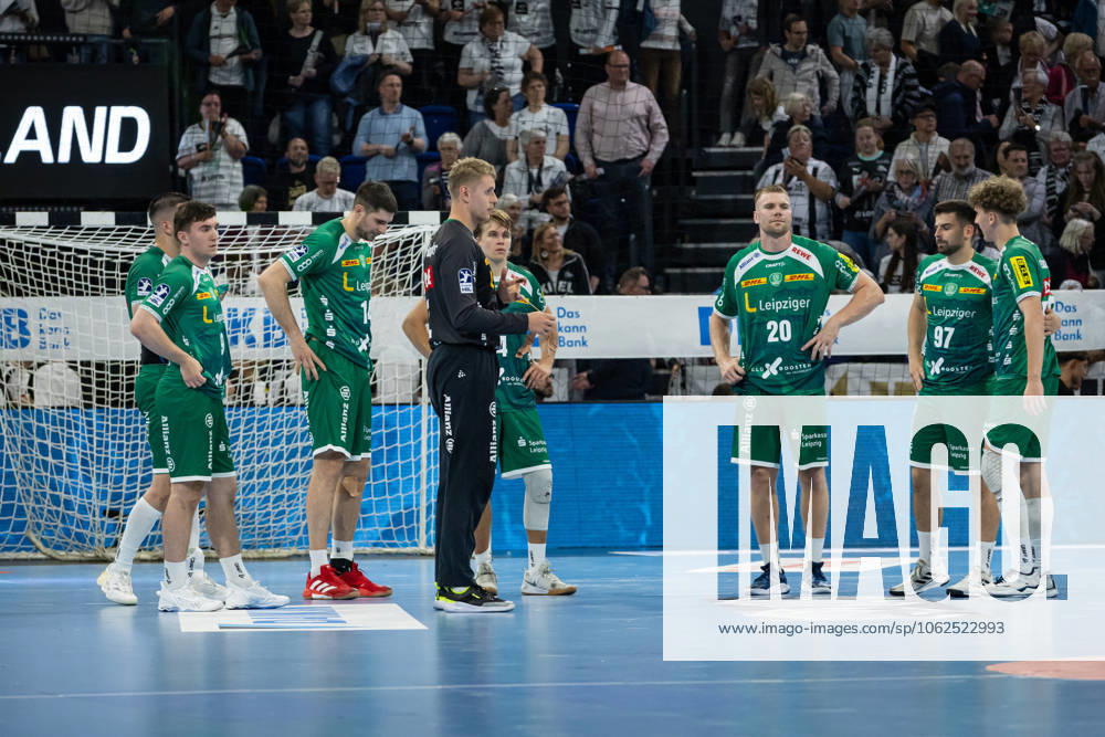 DAIKIN HBL THW Kiel vs SC DHfK Leipzig 28 05 25 Team SC DHfK Leipzig after the match DAIKIN HBL THW Kiel vs SC DHfK Leipzig, Wunderino Arena on 28 05 25