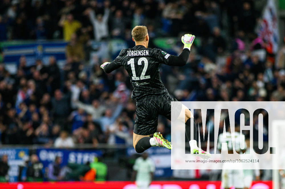 Bilder des Jahres 2025, Sport 05 Mai WROCLAW, POLAND - 28 MAY, 2025: Filip Jorgensen - The final match UEFA Europa Conference League Real Betis vs Chelsea FC at Wroclaw Stadium.