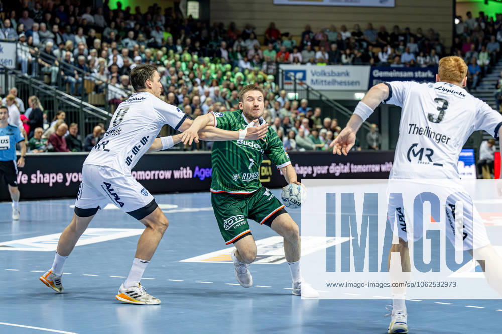 Handball Bundesliga HSG Wetzlar TBV Lemgo Lippe, 28 05 25 Dominik Mappes HSG Wetzlar, 7 , Frederik Simak TBV Lemgo Lippe, 8 , Nicolai Theilinger TBV Lemgo Lippe, 3 Handball Bundesliga HSG Wetzlar TBV Lemgo Lippe Wetzlar, 28 05 25