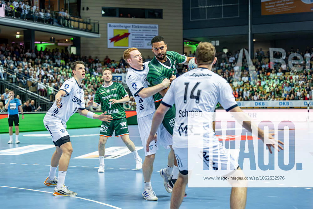 Handball Bundesliga HSG Wetzlar TBV Lemgo Lippe, 28 05 25 Philipp Ahounasou HSG Wetzlar, 19 , Bobby Schagen TBV Lemgo Lippe, 14 , Frederik Simak TBV Lemgo Lippe, 8 , Dominik Mappes HSG Wetzlar, 7 , Nicolai Theilinger TBV Lemgo Lippe, 3 Handball Bundesliga HSG Wetzlar TBV Lemgo Lippe Wetzlar, 28 05 25