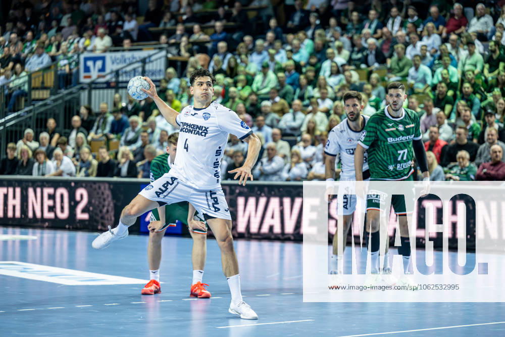 Handball Bundesliga HSG Wetzlar TBV Lemgo Lippe, 28 05 25 Samuel Zehnder TBV Lemgo Lippe, 4 , Stefan Cavor HSG Wetzlar, 77 , Tim Suton TBV Lemgo Lippe, 23 Handball Bundesliga HSG Wetzlar TBV Lemgo Lippe Wetzlar, 28 05 25