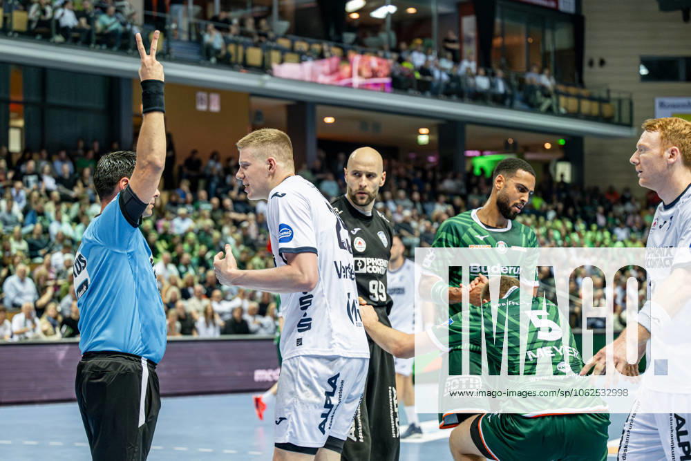 Handball Bundesliga HSG Wetzlar TBV Lemgo Lippe, 28 05 25 2-minute time penalty against Niels Versteijnen TBV Lemgo Lippe, 25 Urh Kastelic TBV Lemgo Lippe, 99 , Rasmus Meyer Ejlersen HSG Wetzlar, 5 , Philipp Ahounasou HSG Wetzlar, 19 , Nicolai Theilinger TBV Lemgo Lippe, 3 Handball Bundesliga HSG Wetzlar TBV Lemgo Lippe Wetzlar, 28 05 25