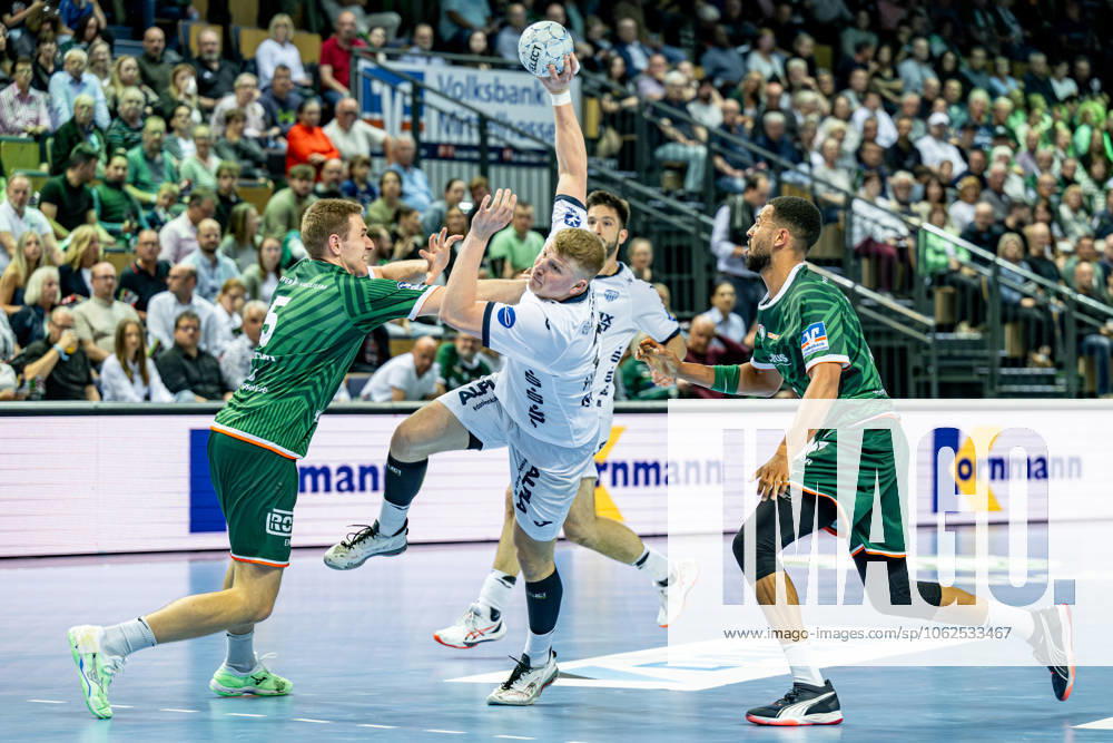 Handball Bundesliga HSG Wetzlar TBV Lemgo Lippe, 28 05 25 Lukas Hutecek TBV Lemgo Lippe, 2 , Tim Suton TBV Lemgo Lippe, 23 , Rasmus Meyer Ejlersen HSG Wetzlar, 5 , Philipp Ahounasou HSG Wetzlar, 19 Handball Bundesliga HSG Wetzlar TBV Lemgo Lippe Wetzlar, 28 05 25