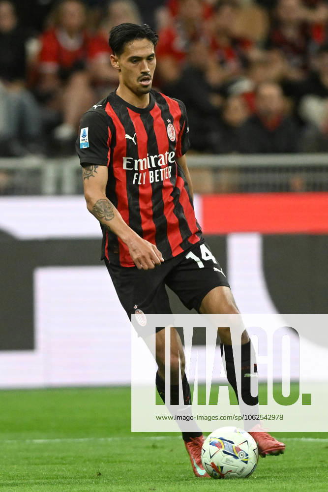 TIJANI REIJNDERS, Serie A 2024-25, Milan-Monza 2-0, Milan New Shirt 2025-26, azione, action, single shot SERIE A 2024-25 MILAN-MONZA 2-0 Milan Maglia Nuova 2025-26