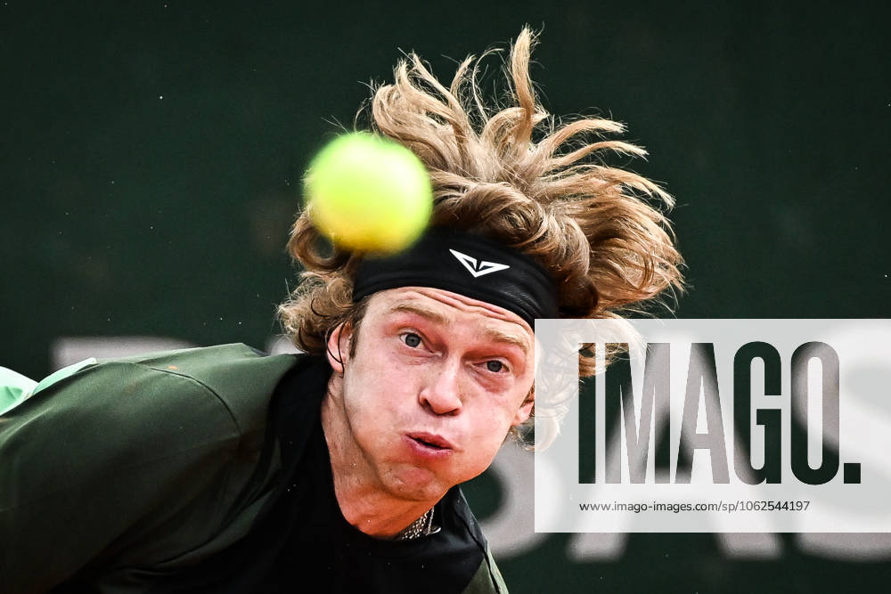 KW22 Bilder des Jahres 2025, Sport 05 Mai May 29, 2025, Paris, France, France: Andrey RUBLEV of Russia during the fifth day of Roland-Garros 2025, French Open 2025, Grand Slam tennis tournament at Roland-Garros Stadium on May 29, 2025 in Paris, France. Paris France - ZUMAm308 20250529_zsp_m308_018