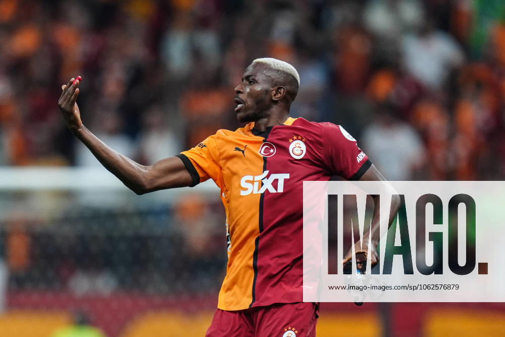 Galatasaray v RAMS Basaksehir - Turkish Super Lig ISTANBUL, TURKIYE - MAY 30: Victor Osimhen of Galatasaray in action during the 38th and final week match of the Turkish Super Lig between Galatasaray and RAMS Basaksehir at RAMS Park in Istanbul, Turkiye on May 30, 2025. Hakan Akgun Anadolu Istanbul Turkey. Editorial use only. Please get in touch for any other usage.