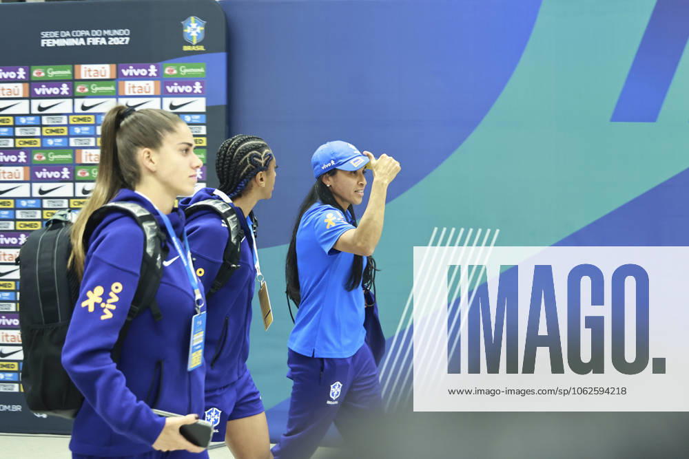 Friendly match between Brazil and Japan in Sao Paulo Sao Paulo (SP), 05 30 2025 friendly teams Brazil Japan Brazilian national team, Nationalteam player Marta arrives for the match against Japan, Japan at the Neo Quimica Arena, Sao Paulo-SP, this Friday, May 30, 2025. (Foto: Leco Viana Thenews2 imago images)