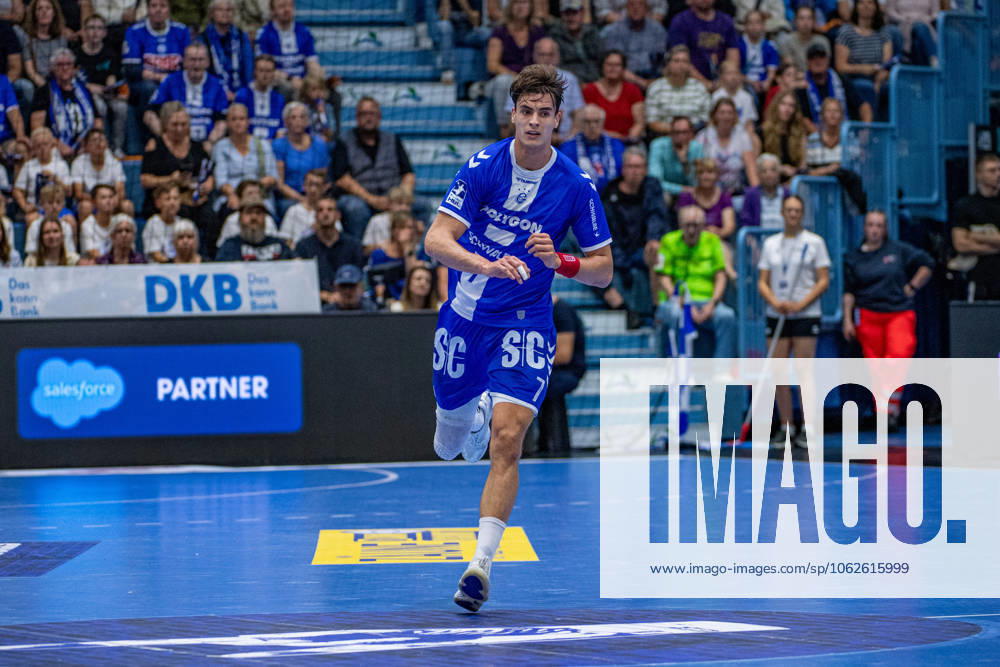 Daikin Handball Bundesliga, VfL Gummersbach SC DHFK Leipzig 31 05 2025 Julian Köster VfL Gummersbach, 7 , Daikin Handball Bundesliga, VfL Gummersbach SC DHFK Leipzig 31 05 2025