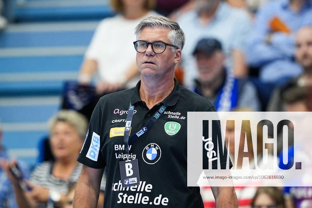 Handball, 1 HBL, VFL Gummersbach SC DHfK Leipzig, Schwalbe Arena Runar Sigtryggsson Head Coach SC DHfK Leipzig North Rhine-Westphalia Germany