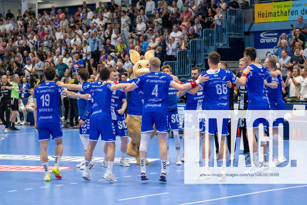 Daikin Handball Bundesliga, VfL Gummersbach SC DHFK Leipzig 31 05 2025 Victory celebrations at VfL Gummersbach Daikin Handball Bundesliga, VfL Gummersbach SC DHFK Leipzig 31 05 2025