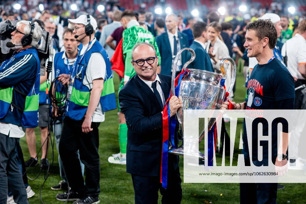 2025.06.01 Monachium 2024 2025 UEFA Final Ligi Mistrzow Allianz Arena Monachium PSG - Inter Mediolan N z Foto Mateusz Porzucek PressFocus 2025.06.01 Monachium UEFA Champions League Final Allianz Arena stadium Munich Paris Saint Germain - FC Internazionale Milano PSG - Inter Mediolan Credit: Mateusz Porzucek PressFocus NEWSPIX.PL --- newspix.pl