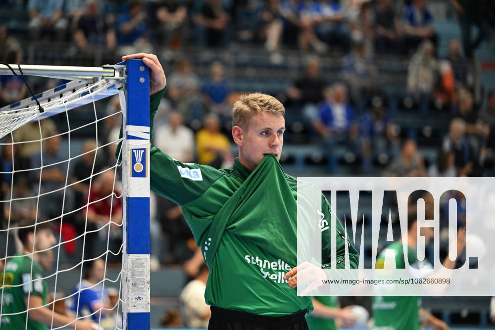 Solo photo Kristian Saeveras SC DHfK Leipzig 12 VfL Gummersbach vs SC DHfK Leipzig, Handball, Daikin 1 Bundesliga, Matchday 32, Season 2024 2025, Schwalbe Arena Gummersbach, 31 05 2025 VfL Gummersbach vs SC DHfK Leipzig, Handball, Daikin 1 Bundesliga, Matchday 32, Season 2024 2025, Schwalbe Arena Gummersbach, 31 05 2025 Gummersbach
