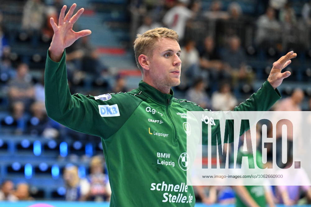Solo photo Kristian Saeveras SC DHfK Leipzig 12 VfL Gummersbach vs SC DHfK Leipzig, Handball, Daikin 1 Bundesliga, Matchday 32, Season 2024 2025, Schwalbe Arena Gummersbach, 31 05 2025 VfL Gummersbach vs SC DHfK Leipzig, Handball, Daikin 1 Bundesliga, Matchday 32, Season 2024 2025, Schwalbe Arena Gummersbach, 31 05 2025 Gummersbach