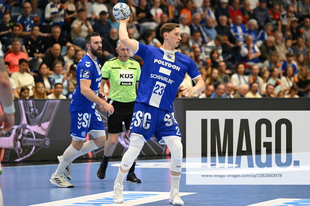 Ole Pregler VfL Gummersbach 23 VfL Gummersbach vs SC DHfK Leipzig, Handball, Daikin 1 Bundesliga, Matchday 32, Season 2024 2025, Schwalbe Arena Gummersbach, 31 05 2025 VfL Gummersbach vs SC DHfK Leipzig, Handball, Daikin 1 Bundesliga, Matchday 32, Season 2024 2025, Schwalbe Arena Gummersbach, 31 05 2025 Gummersbach