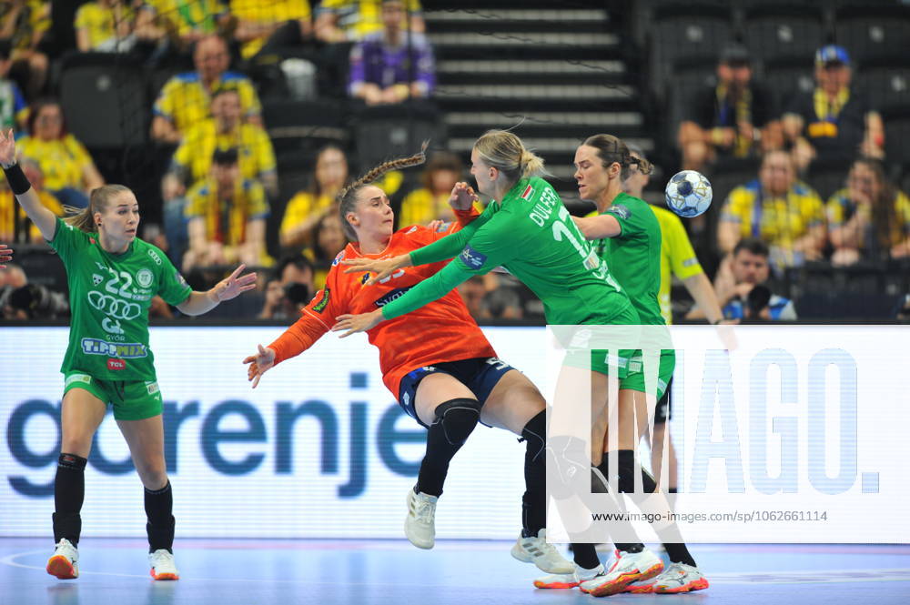 DEILA THALE RUSHFELDT of Odense Handbold on the final of the EHF Champions League Woman between Gyori Audi ETO KC and Odense Handbold on the second day of the EHF Champions league Final4 Woman in Budapest on the 1th of June. Budapest Hungary - ZUMAs291 20250601_zip_s291_044