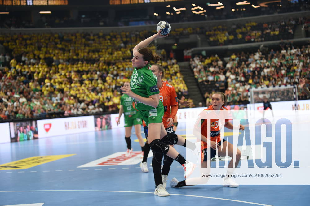 Van Wetering Bo of Gyori Audi ETO on the final of the EHF Champions League Woman between Gyori Audi ETO KC and Odense Handbold on the second day of the EHF Champions league Final4 Woman in Budapest on the 1th of June. Budapest Hungary - ZUMAs291 20250601_zip_s291_049