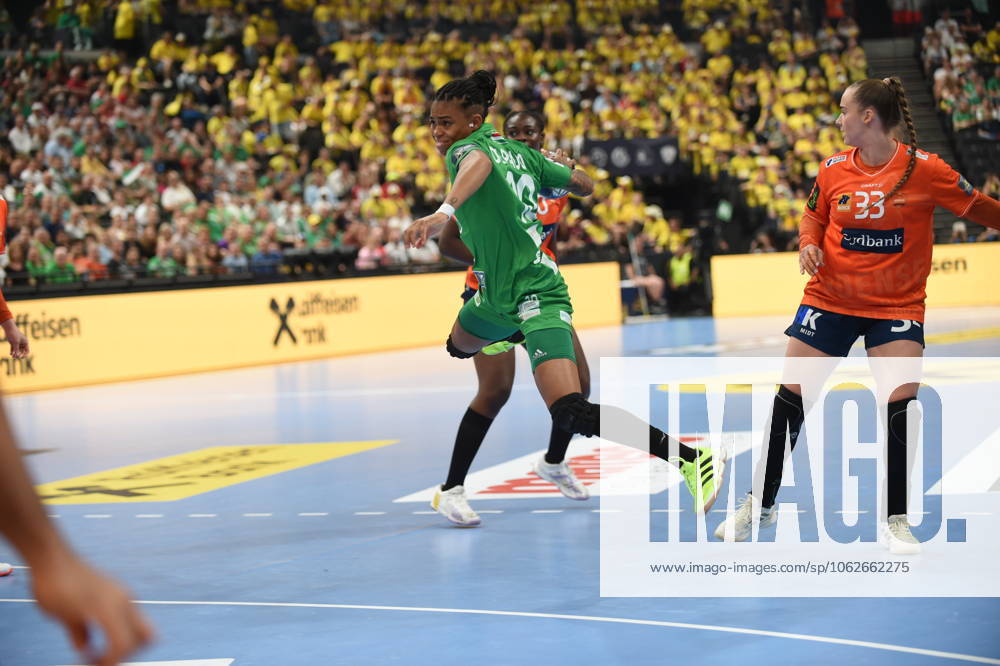 Almeida De Paula Bruna Aparecida of Gyori Audi ETO on the final of the EHF Champions League Woman between Gyori Audi ETO KC and Odense Handbold on the second day of the EHF Champions league Final4 Woman in Budapest on the 1th of June. Budapest Hungary - ZUMAs291 20250601_zip_s291_052