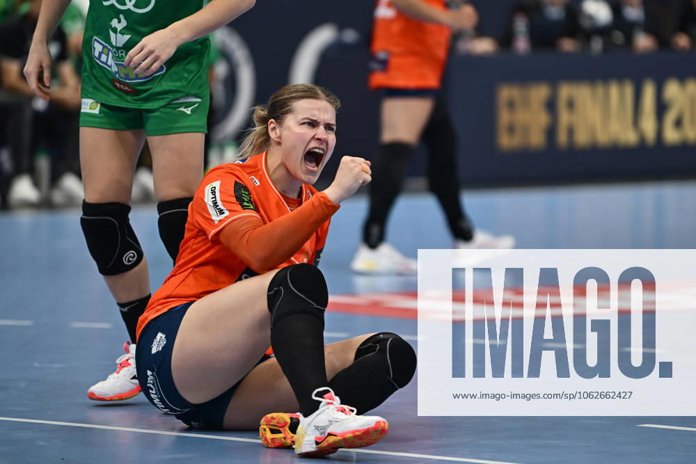 BUDAPEST: Gyori Audi ETO and Odense Handhold, gold medal Maren Aardahl of Odense Handhold reacts during the EHF Champions League Women 2024 2025 gold medal game between Gyori Audi ETO and Odense Handhold, in Budapest, Hungary, June 01, 2025. Alex Nicodim Imago Images