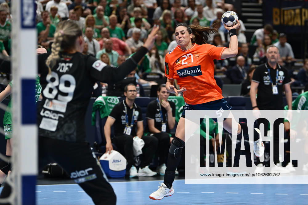BUDAPEST: Gyori Audi ETO and Odense Handhold, gold medal Louise Burgaard of Odense Handhold in action during the EHF Champions League Women 2024 2025 gold medal game between Gyori Audi ETO and Odense Handhold, in Budapest, Hungary, June 01, 2025. Alex Nicodim Imago Images