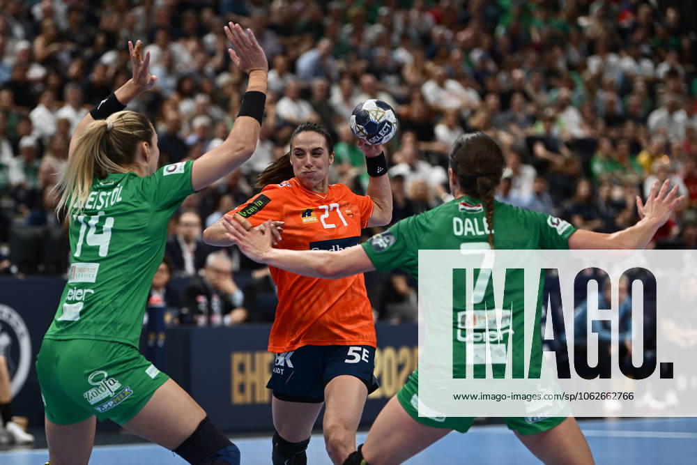 BUDAPEST: Gyori Audi ETO and Odense Handhold, gold medal Louise Burgaard of Odense Handhold in action during the EHF Champions League Women 2024 2025 gold medal game between Gyori Audi ETO and Odense Handhold, in Budapest, Hungary, June 01, 2025. Alex Nicodim Imago Images