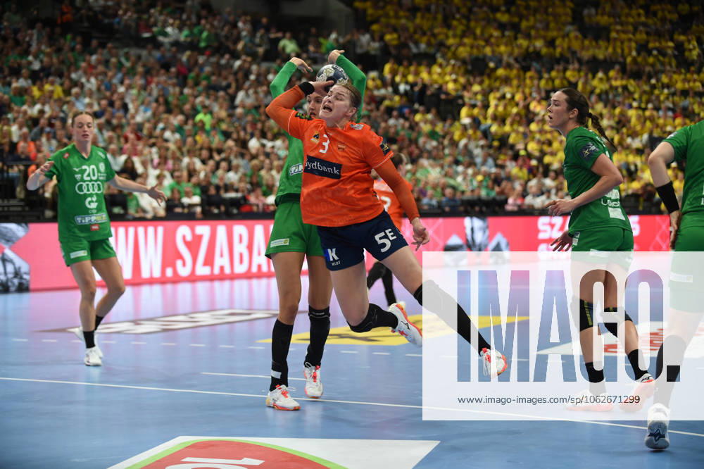 Aardahl Maren Nyland of Odense Handbold on the final of the EHF Champions League Woman between Gyori Audi ETO KC and Odense Handbold on the second day of the EHF Champions league Final4 Woman in Budapest on the 1th of June. Budapest Hungary - ZUMAs291 20250601_zip_s291_125
