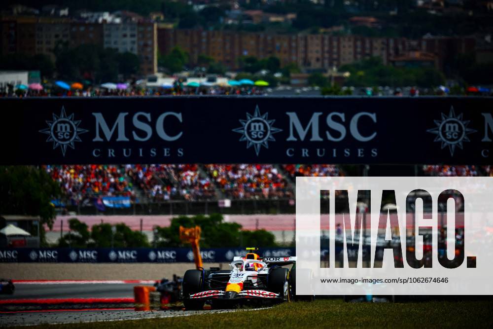MOTORI - Formula 1 - Aramco Gran Premio de Espana 2025 - Race 30 Liam Lawson, (NZL) Racing Bulls, RB VCARB 02 Honda, during the Spanish GP, Barcelona 29 May-1 June 2025, Montemelo Formula 1 World Championship, WM, Weltmeisterschaft 2025. Spain Spain