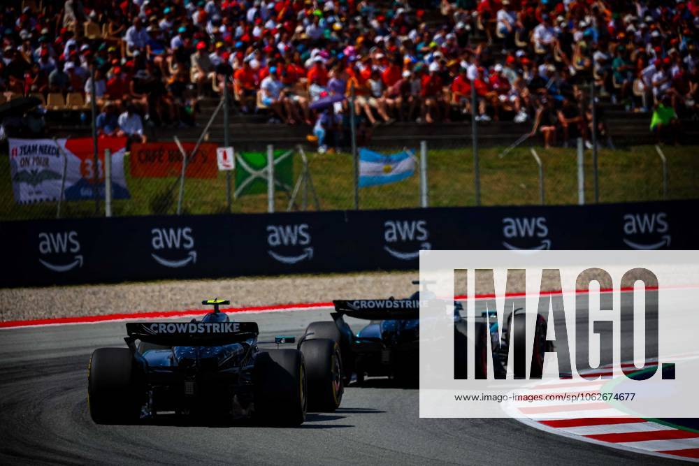 MOTORI - Formula 1 - Aramco Gran Premio de Espana 2025 - Race 12 Andrea Kimi Antonelli, (ITA) AMG Mercedes Ineos W16, during the Spanish GP, Barcelona 29 May-1 June 2025, Montemelo Formula 1 World Championship, WM, Weltmeisterschaft 2025. Spain Spain