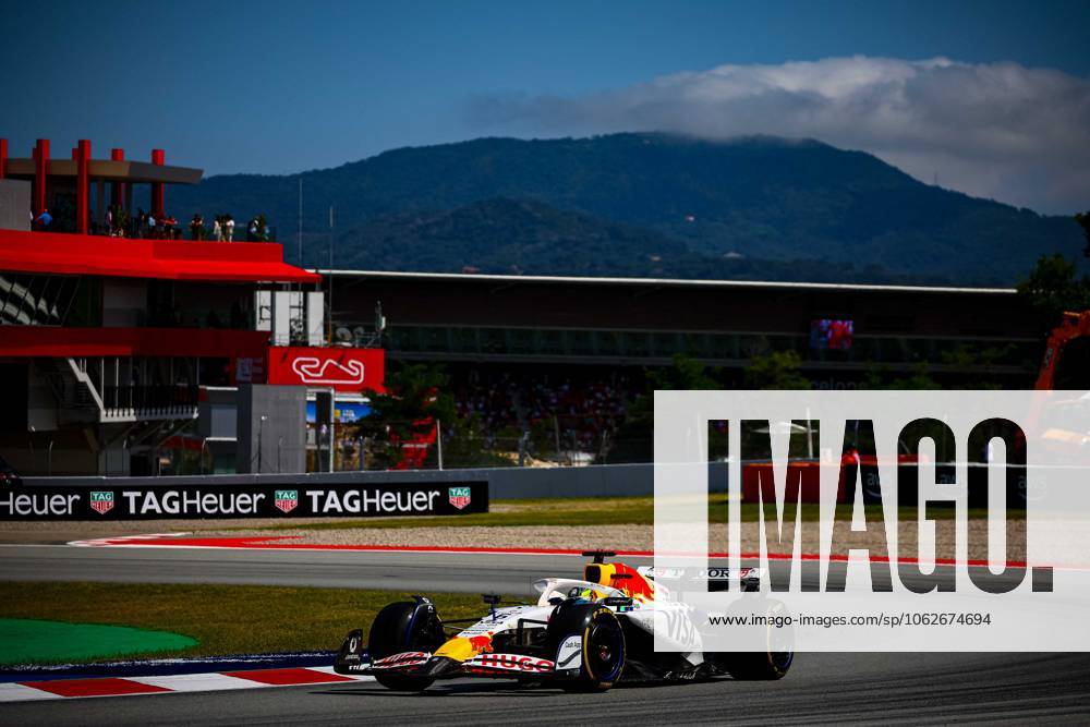 MOTORI - Formula 1 - Aramco Gran Premio de Espana 2025 - Race 06 Isack Hadjar, (FRA) Racing Bulls, RB VCARB 02 Honda, during the Spanish GP, Barcelona 29 May-1 June 2025, Montemelo Formula 1 World Championship, WM, Weltmeisterschaft 2025. Spain Spain