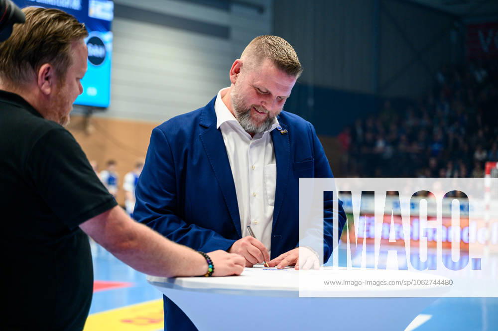 Koetter Security signs for a further partnership GER, ThSV Eisenach vs. 1 VfL Potsdam, Handball, 1 Bundesliga, 33 Matchday, Season 2024 2025, 04 06 2025 GER, ThSV Eisenach vs. 1 VfL Potsdam, Handball, 1 Bundesliga, 33 Matchday, Season 2024 2025, 04 06 2025 Eisenach