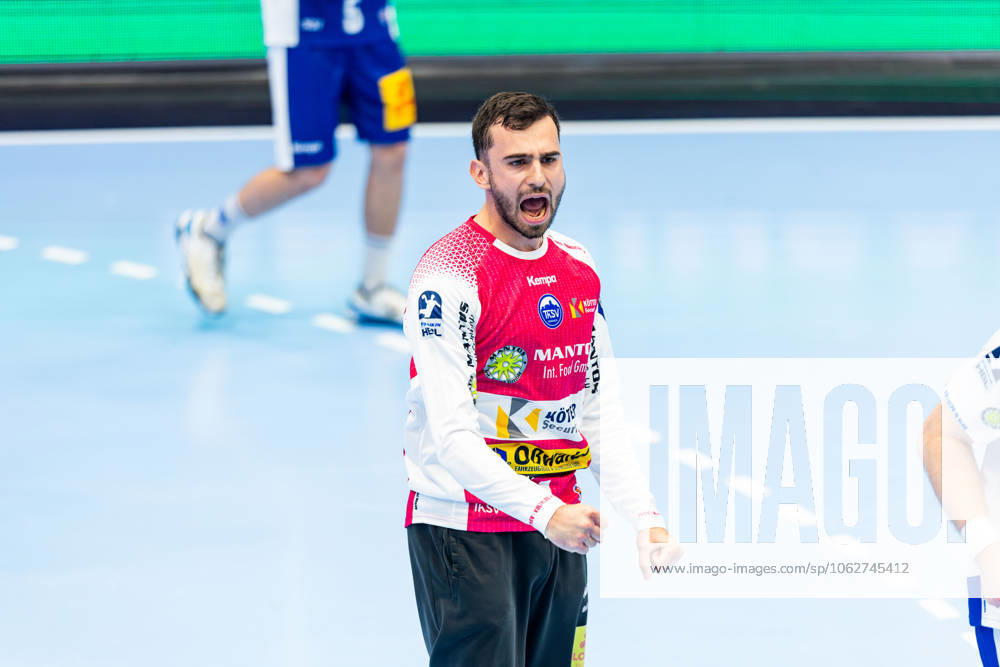 GER, Handball, Men, Season 24 25, 1 Daikin Handball Bundesliga, 33 Matchday, ThSV Eisenach 1 VfL Potsdam Matija Spikic ThSV Eisenach,1 99817 Eisenach Werner Assmann Halle Am Sportp Thueringen Germany