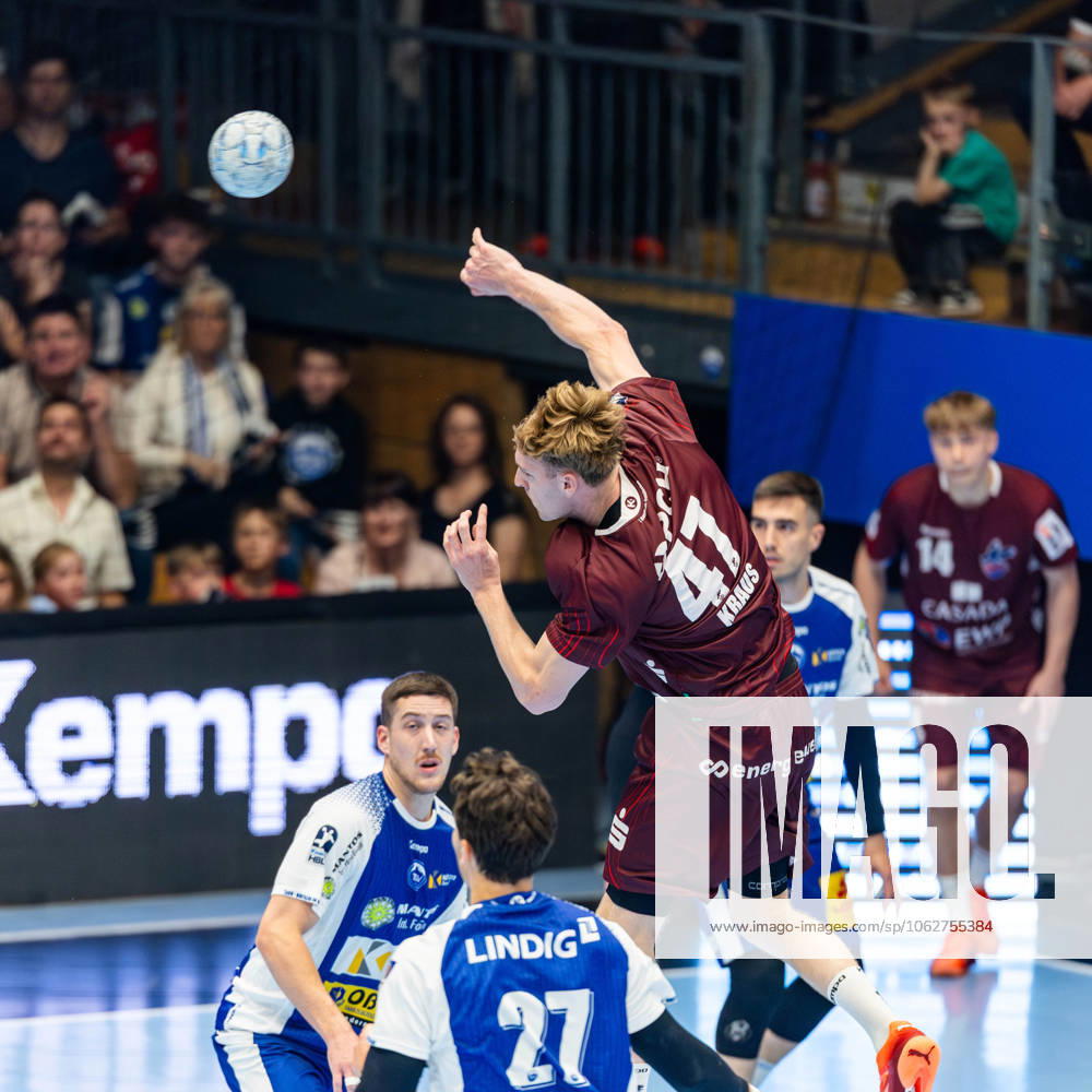GER, Handball, Men, Season 24 25, 1 Daikin Handball Bundesliga, 33 Matchday, ThSV Eisenach 1 VfL Potsdam Dustin Kraus 1 VfL Potsdam 99817 Eisenach Werner Assmann Halle Am Sportp Thueringen Germany