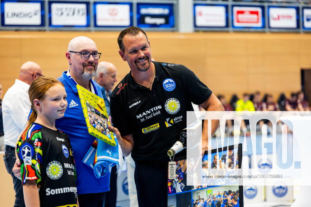 GER, Handball, Men, Season 24 25, 1 Daikin Handball Bundesliga, 33 Matchday, ThSV Eisenach 1 VfL Potsdam Misha Kaufmann ThSV Eisenach,Coach 99817 Eisenach Werner Assmann Halle Am Sportp Thueringen Germany