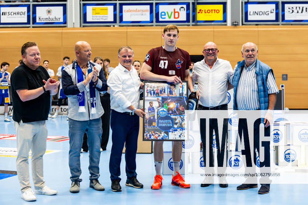 GER, Handball, Men, Season 24 25, 1 Daikin Handball Bundesliga, 33 Matchday, ThSV Eisenach 1 VfL Potsdam Dustin Kraus 1 VfL Potsdam 99817 Eisenach Werner Assmann Halle Am Sportp Thueringen Germany