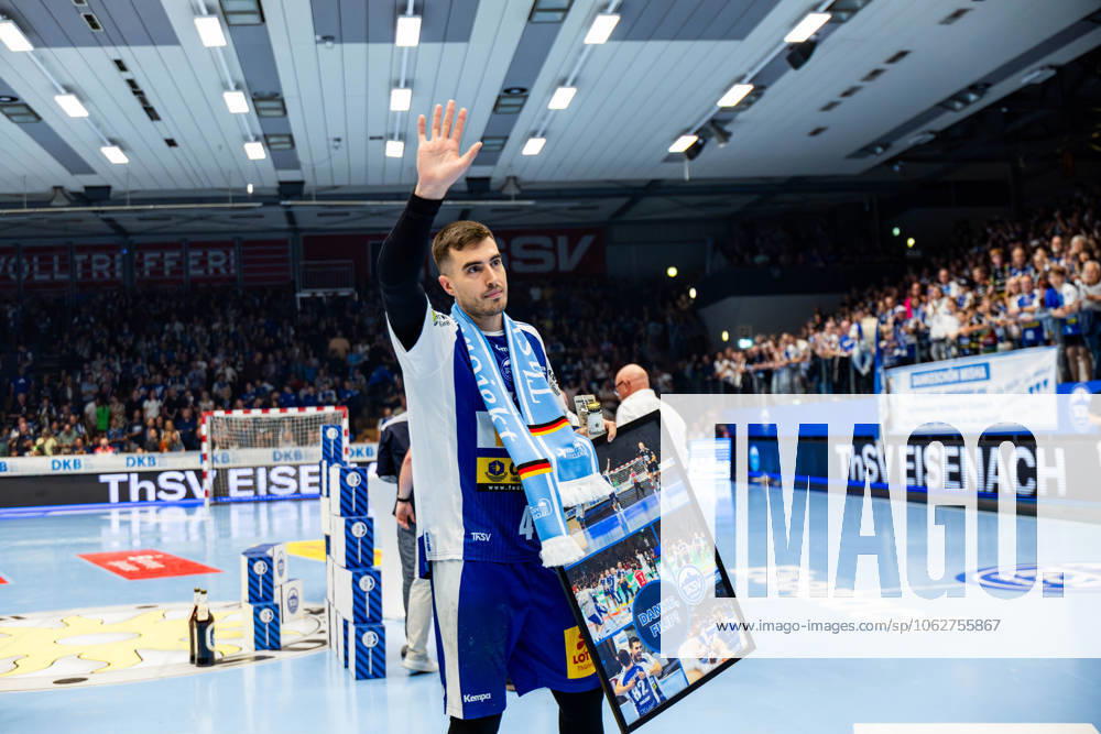 GER, Handball, Men, Season 24 25, 1 Daikin Handball Bundesliga, 33 Matchday, ThSV Eisenach 1 VfL Potsdam Filip Vistorop ThSV Eisenach,4 99817 Eisenach Werner Assmann Halle Am Sportp Thueringen Germany