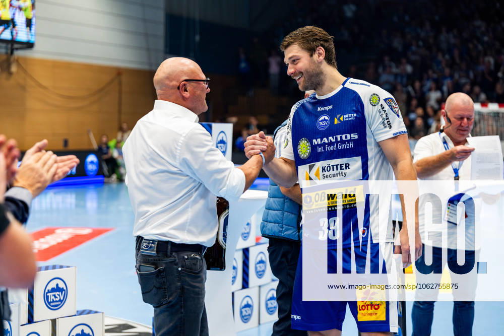 GER, Handball, Men, Season 24 25, 1 Daikin Handball Bundesliga, 33 Matchday, ThSV Eisenach 1 VfL Potsdam Malte Donker ThSV Eisenach,39 99817 Eisenach Werner Assmann Halle Am Sportp Thueringen Germany