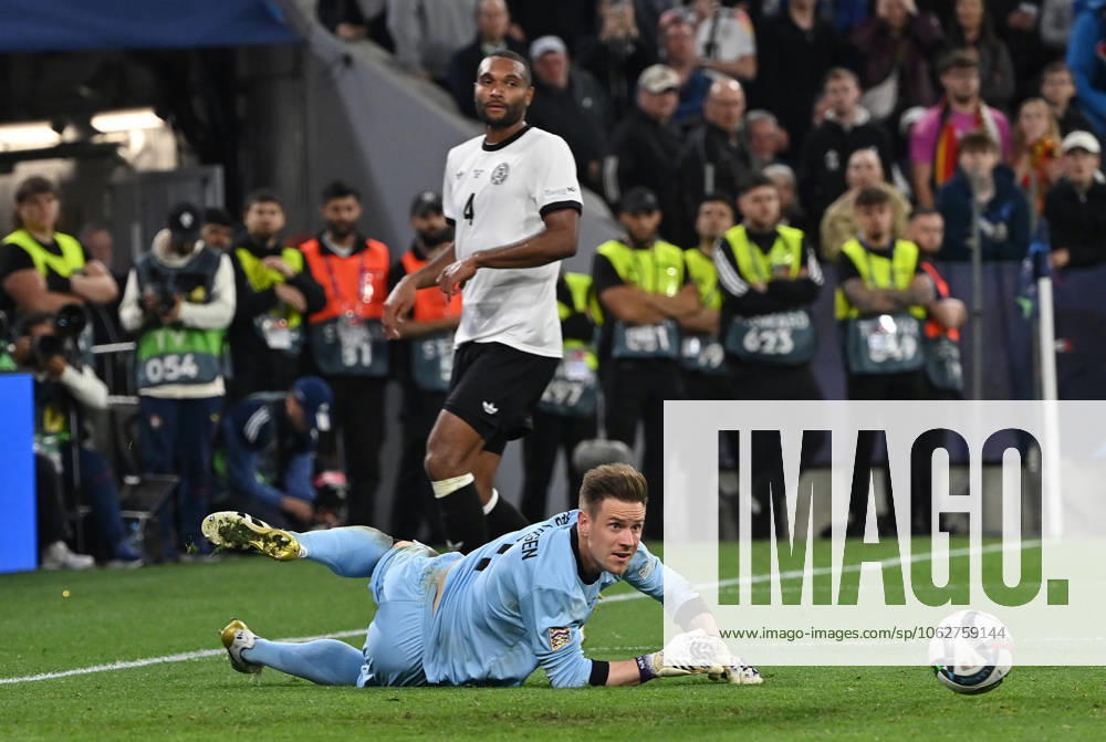 Football UEFA Nations League 1 2 Final, Germany Portugal v l Marc Andre ter Stegen Deutsche Fussball Nationalmannschaft DFB , Jonathan Tah Deutsche Fussball Nationalmannschaft DFB Muenchen