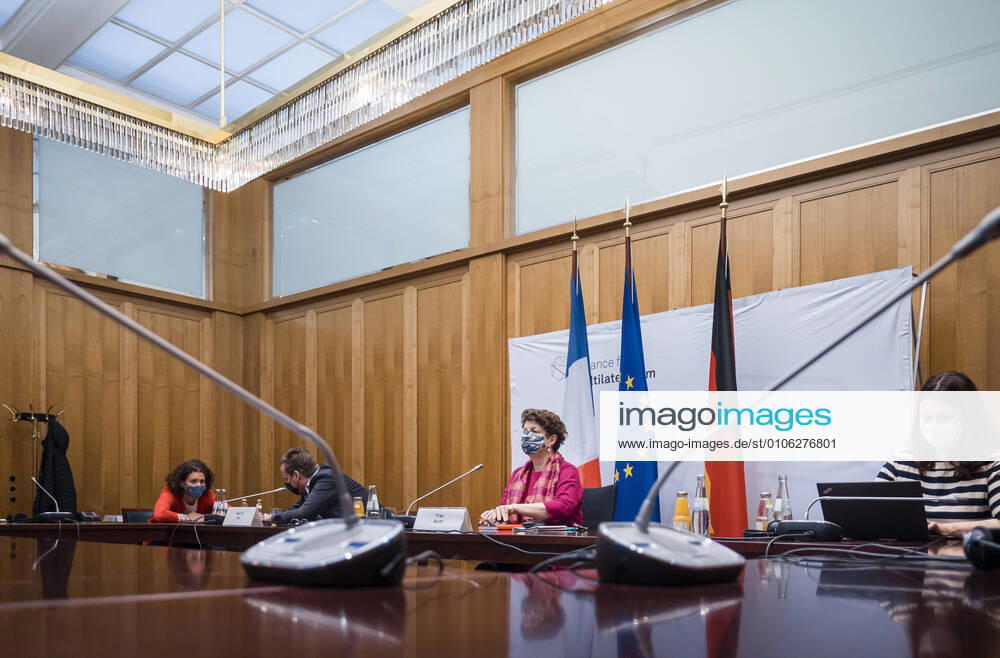 Helga Barth, Commissioner for Human Rights and Sustainable Development at the Federal Foreign Office, at the virtual participation in the Paris Peace Forum at the Federal Foreign Office in Berlin 12 11 2020 Berlin Germany