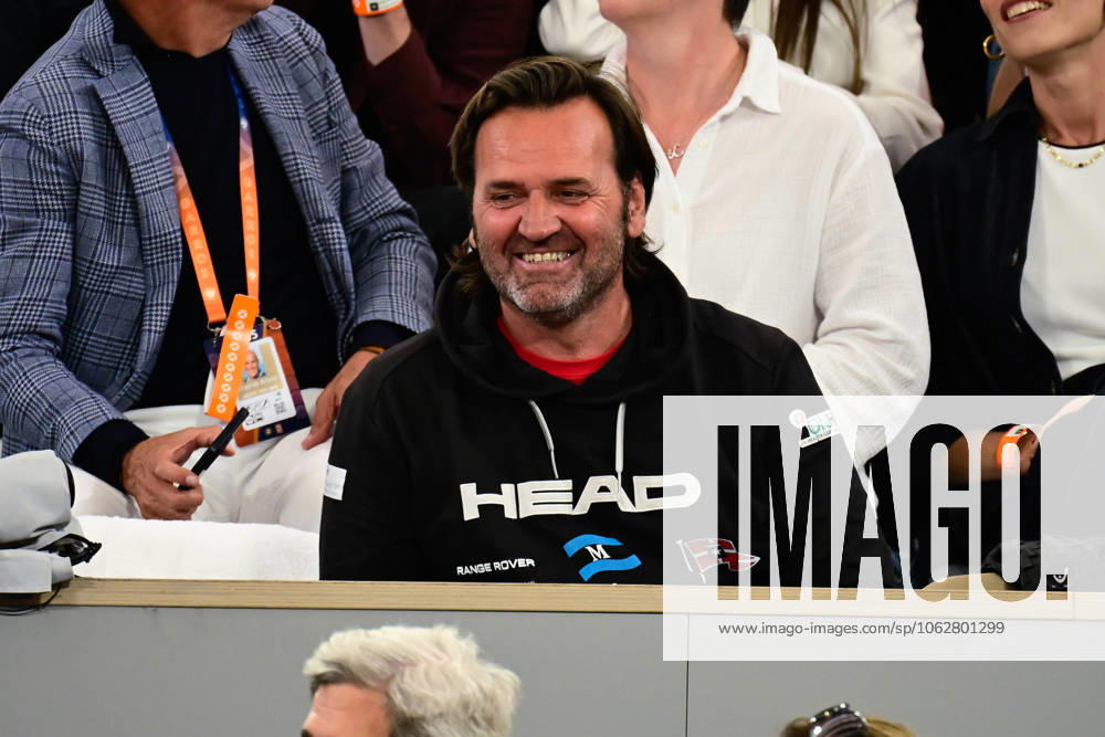 Simone Tartarini ( coach Lorenzo Musetti ) during the 2025 French Open at Roland Garros on Juin 06 , 2025 in Paris, France. ( Photo Dante Badano PSNewz ) -