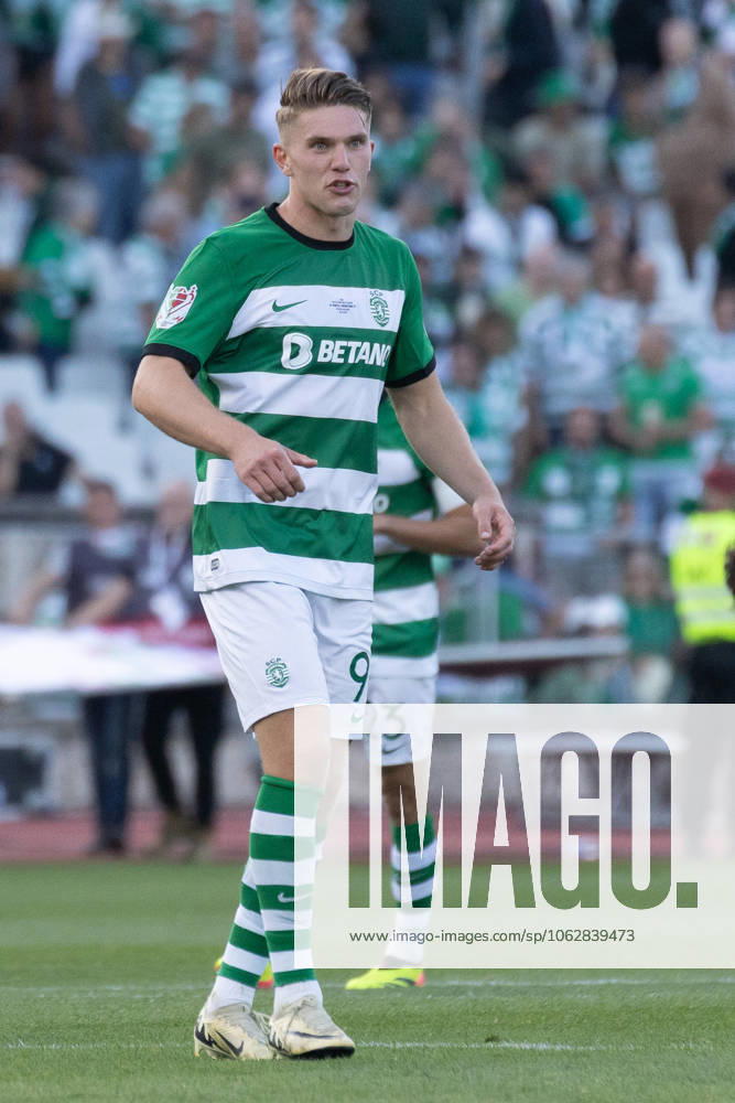 Sporting forward from Sweden VIKTOR GYOKERES (9) in action during the game of the final of the Portugal Cup between Porto and Sporting at Estadio Nacional Caxias Portugal - ZUMAs359 20240526_zsp_s359_254