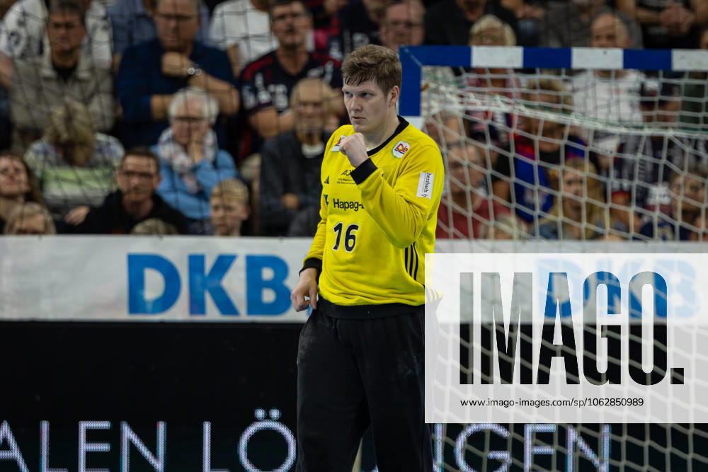 DAIKIN HBL SG Flensburg Handewitt vs Handball Sportverein Hamburg 08 06 25 Robin Haug No. 16, Handball Sportverein Hamburg DAIKIN HBL SG Flensburg Handewitt vs Handball Sportverein Hamburg, GP JOULE Arena on 08 06 25