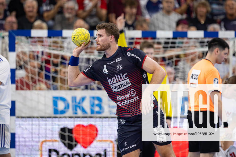 DAIKIN HBL SG Flensburg Handewitt vs. Handball Sportverein Hamburg 08 06 25 Johannes Golla No 04, SG Flensburg Handewitt DAIKIN HBL SG Flensburg Handewitt vs. Handball Sportverein Hamburg, GP JOULE Arena on 08 06 25