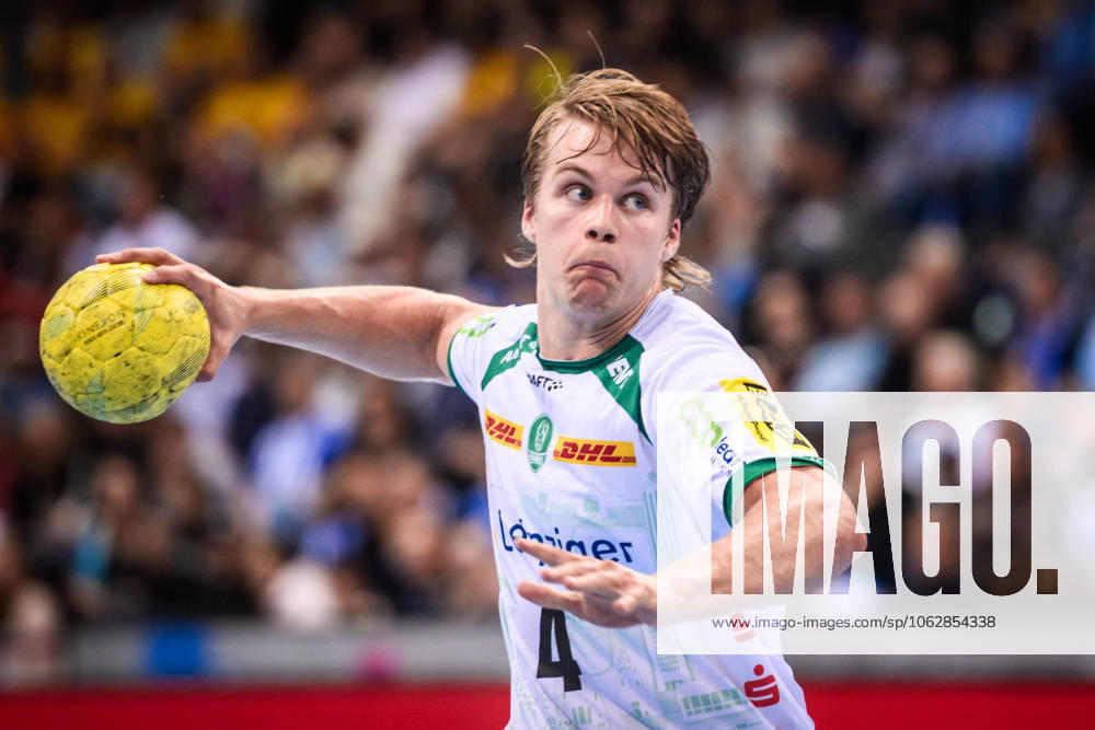 Andri Mar Runarsson SC DHfK Leipzig, 04 GER, TVB Stuttgart SC DHfK Leipzig, DAIKIN HBL, Handball, Bundesliga, 34 Matchday, Season 2024 2025, 08 06 2025 GER, TVB Stuttgart SC DHfK Leipzig, DAIKIN HBL, Handball, Bundesliga, 34 Matchday, Season 2024 2025, 08 06 2025 Stuttgart