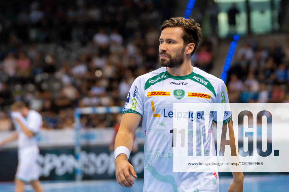 Handball I Men I Season 2024 2025 I Bundesliga I 34 Matchday I TVB Stuttgart SC DHfK Leipzig I 08 06 2025 Lukas Binder 11, SC DHfK Leipzig Stuttgart Porsche Arena Baden Württemberg Germany