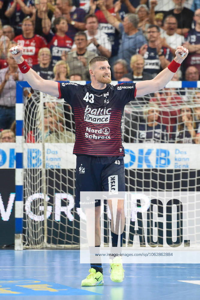 Handball I Men I Season 2024 2025 I Bundesliga I 34 Matchday I SG Flensburg Handewitt HSV Hamburg I 08 06 2025 Blaz Blagotinsek 43, SG Flensburg Handewitt
