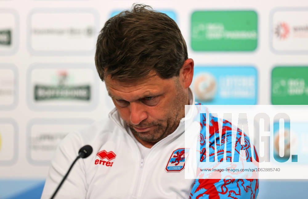 Luxembourg press conference, PK, Pressekonferenz Stade de Luxembourg 9 6 2025 Manager Luc Holtz Luc Holtz 9 6 2025