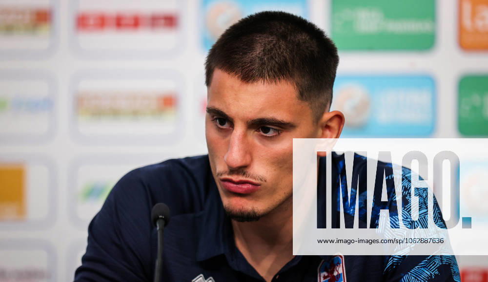 Luxembourg press conference, PK, Pressekonferenz Stade de Luxembourg 9 6 2025 Seid KoraÄ‡ Seid KoraÄ‡ 9 6 2025