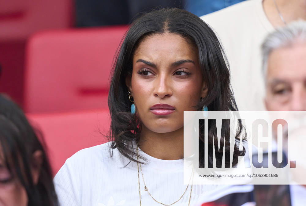Aaliyah Mohamed, girlfriend of Florian Wirtz, Nr. 17 DFB in the UEFA Nations League 2025 Third Place match GERMANY - FRANCE 0-2 in Season 2024 2025 at June 8, 2025 in Stuttgart, Germany.