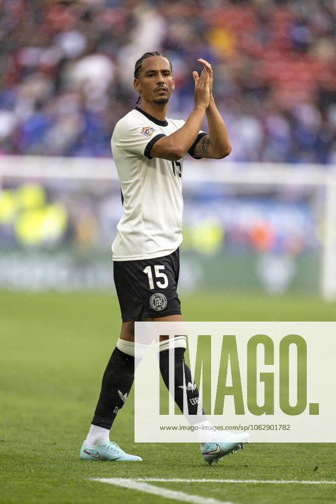 Football UEFA Nations League 2024 25, Match for 3rd place, Germany France, in the MHP Arena Stuttgart, Thilo Kehrer Germany after the match