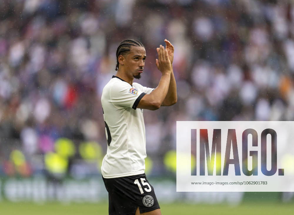 Football UEFA Nations League 2024 25, Match for 3rd place, Germany France, in the MHP Arena Stuttgart, Thilo Kehrer Germany after the match